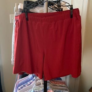 Red lined xxl lululemon